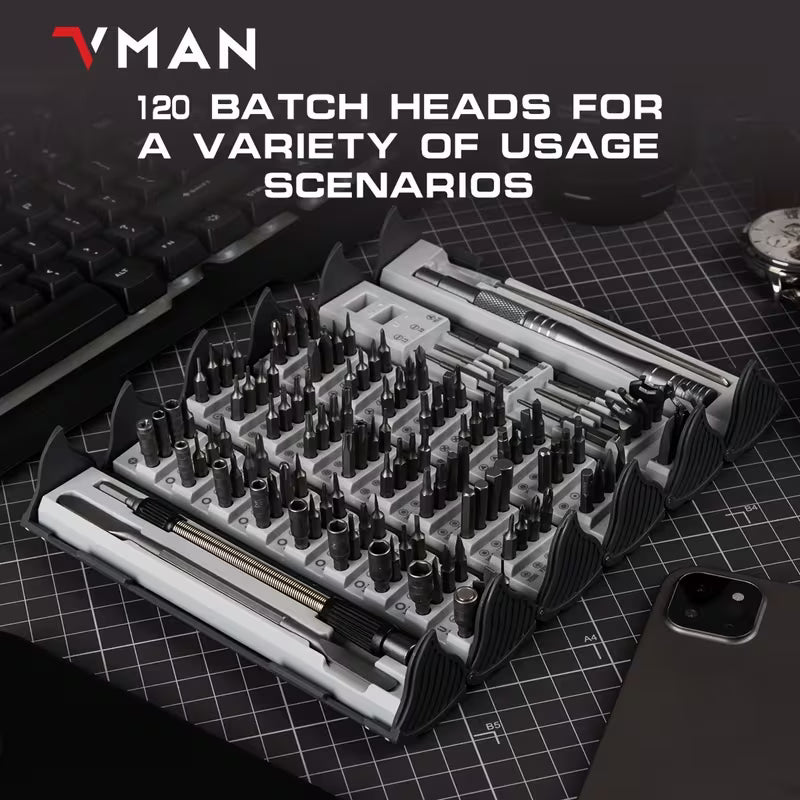 1 set 128 in 1 Screwdriver Set