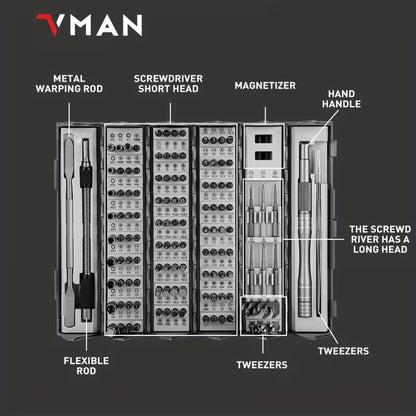 1 set 128 in 1 Screwdriver Set