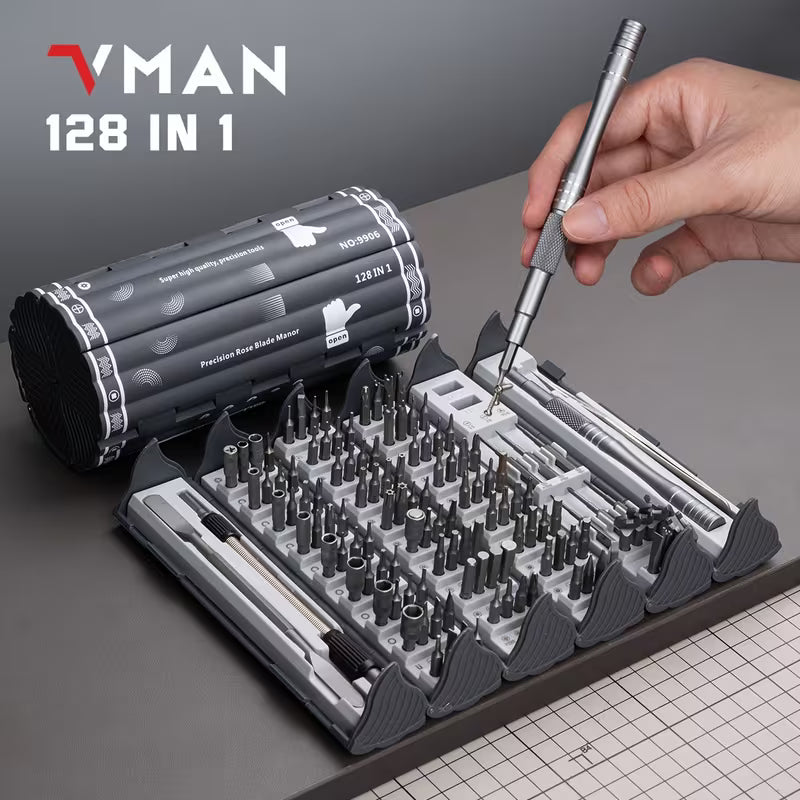 1 set 128 in 1 Screwdriver Set