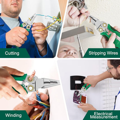 8-in-1 Wire Stripper Pliers