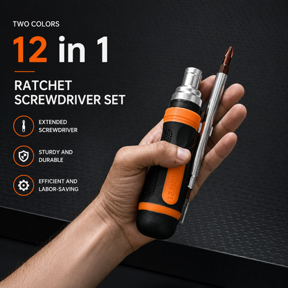 12 in 1 Screwdriver Set